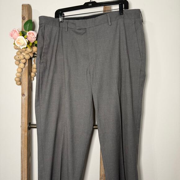 Kenneth Cole‎ Mens Gray Dress Slacks Size 38x29 - Picture 3 of 9